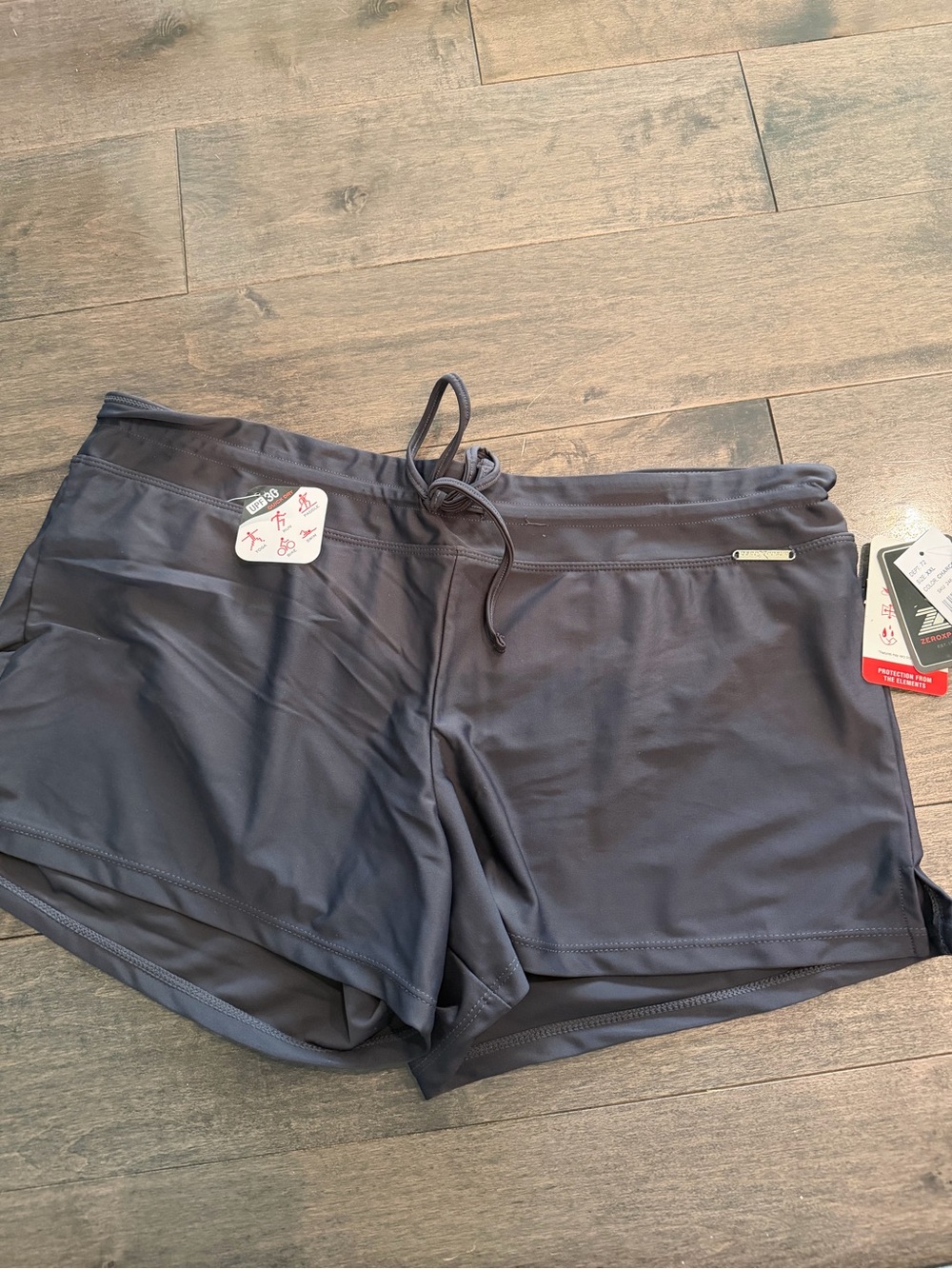 ZeroXposur Black Women’s Swim Shorts